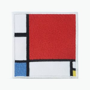 PATCH GANG Bordado termocolante Quadro Mondrian 7x7cm - 130