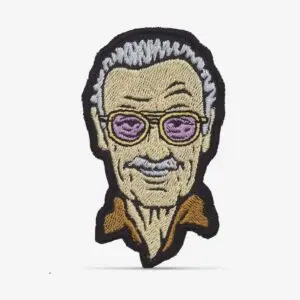 PATCH GANG Bordado termocolante Stan Lee criador da Marvel - 177