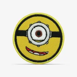 PATCH GANG Bordado termocolante Minion monóculo sorrindo - 225