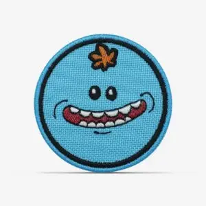 PATCH GANG Bordado termocolante Mr. Meeseeks Sorrindo - 237