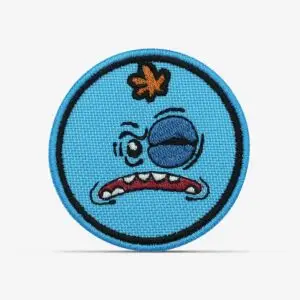PATCH GANG Bordado termocolante Mr. Meeseeks Olho Roxo - 239