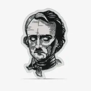 PATCH GANG Bordado termocolante Edgard Allan Poe - 245