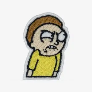 PATCH GANG Bordado termocolante Morty Furioso Rick and Morty - 247
