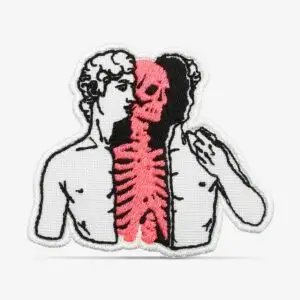 PATCH GANG Bordado termocolante David Skull - 267
