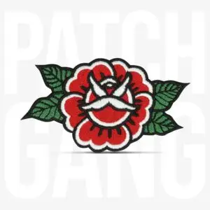 PATCH GANG Bordado termocolante Flor Old School - 275