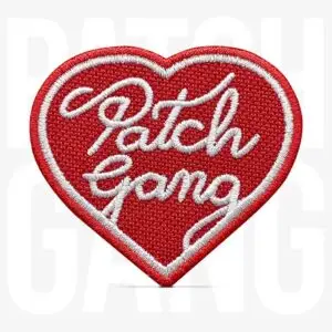 PATCH GANG Patch Gang Coração 6,5x6 - 329