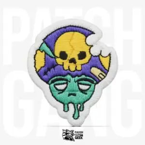 PATCH GANG Mushroom Toxicity 5,6X6,5 Facch Tattoo Geek - 342
